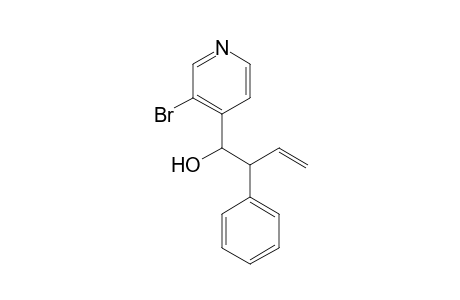 3-Bromo-4-(2-phenylbut-3-en-1-ol)pyridine