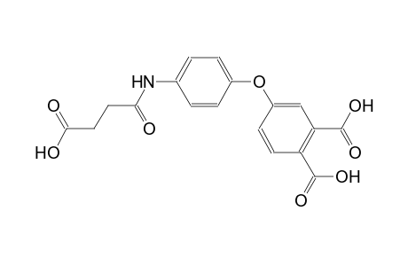 1,2-benzenedicarboxylic acid, 4-[4-[(3-carboxy-1-oxopropyl)amino]phenoxy]-