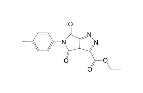 Ethyl 5-(4-methylphenyl)-4,6-dioxo-3a,4,5,6-tetrahydropyrrolo[3,4-c]pyrazole-3-carboxylate
