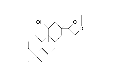 Ent-11a,15,16-trihydroxy-rosa-5-ene acetonide