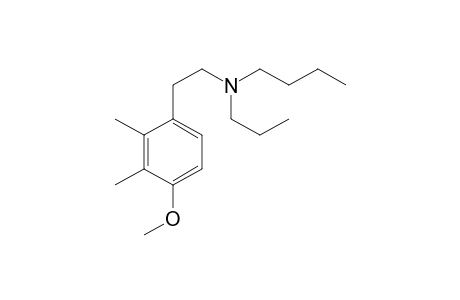 N-Butyl-N-propyl-2,3-dimethyl-4-methoxyphenethylamine