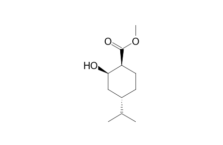 methyl (1S,2R,4S)-2-hydroxy-4-isopropyl-cyclohexanecarboxylate