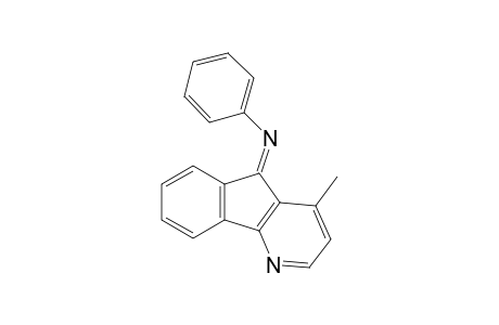 N-(1-methyl-4-aza-9-fluorenylidene)aniline