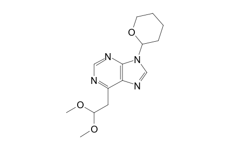 6-[2,2-(DIMETHOXY)-ETHYL]-9-(TETRAHYDROPYRAN-2-YL)-PURINE