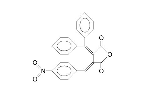 3-(A-Phenyl-benzylidene)-4(E)-(4-nitro-benzylidene)-1,4(2H,3H)-furandione