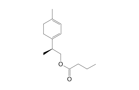 (8S)-(-)-p-mentha-1,3-dien-9-yl butyrate