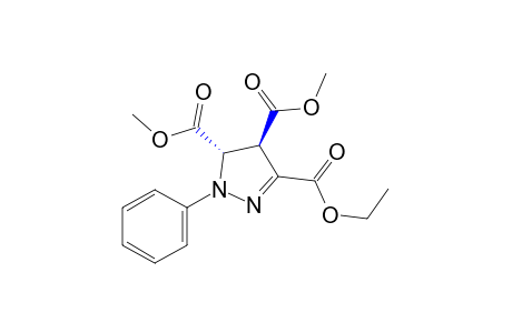 1-phenyl-2-pyrazoline-3, trans-4,5-tricarboxylic acid, 4,5-dimethyl ethyl ester