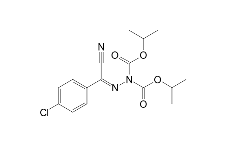 Diisopropyl 2-[cyano(p-chlorophenyl)methylene]hydrazine-1,1-dicarboxylate