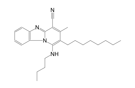 1-(butylamino)-3-methyl-2-octylpyrido[1,2-a]benzimidazole-4-carbonitrile
