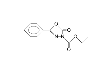 3-Ethoxycarbonyl-5-phenyl-1,3,4-oxadiazolin-2-one
