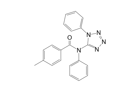 1-Phenyl-5-[N-phenyl-N-(4-methylbenzoyl)amino]tetrazole