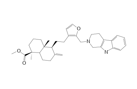 METHYL_16-(1,2,3,4-TETRAHYDRO-BETA-CARBOLIN-2-YL-METHYL)-15,16-EPOXY-8(17),13(16),14-LABDATRIEN-18-OATE