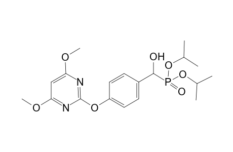 Diisopropyl (4-(4,6-dimethoxypyrimidin-2-yloxy)phenyl)(hydroxy)methylphosphonate