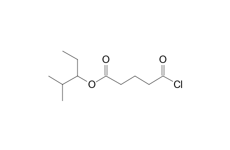 Glutaric acid, monochloride, 2-methylpent-3-yl ester