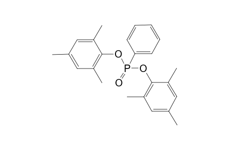 1,3,5-trimethyl-2-[phenyl-(2,4,6-trimethylphenoxy)phosphoryl]oxy-benzene