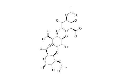 3-O-ACETYL-ALPHA-D-GALACTURONOPYRANOSYL-(1->4)-ALPHA-D-GALACTURONOPYRANOSYL-(1->4)-3-O-ACETYL-BETA-D-GALACTURONOPYRANOSIDE
