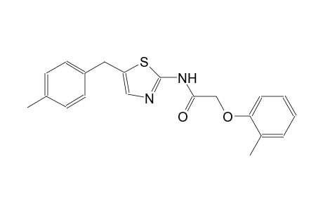 acetamide, 2-(2-methylphenoxy)-N-[5-[(4-methylphenyl)methyl]-2-thiazolyl]-