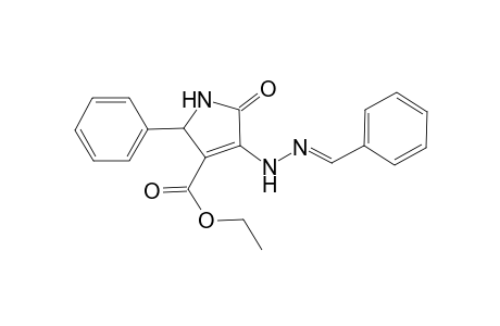 Ethyl 4-[(2E)-2-Benzylidenehydrazinyl]-2,5-dihydro-5-oxo-2-phenyl-1H-pyrrole-3-carboxylate