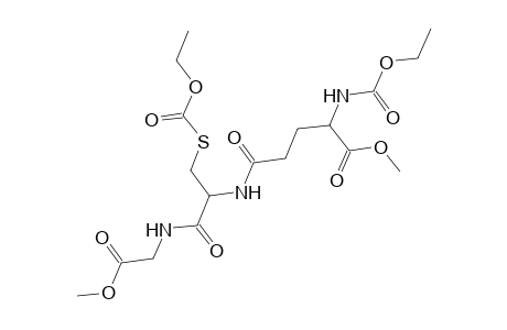 Methyl 11-([(ethoxycarbonyl)sulfanyl]methyl)-6-(methoxycarbonyl)-4,9,12-trioxo-3-oxa-5,10,13-triazapentadecan-15-oate
