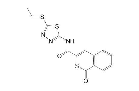 1H-2-benzothiopyran-3-carboxamide, N-[5-(ethylthio)-1,3,4-thiadiazol-2-yl]-1-oxo-