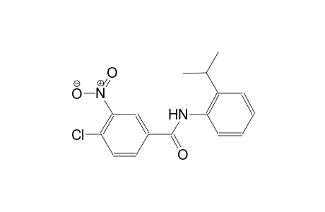 4-chloro-N-(2-isopropylphenyl)-3-nitrobenzamide
