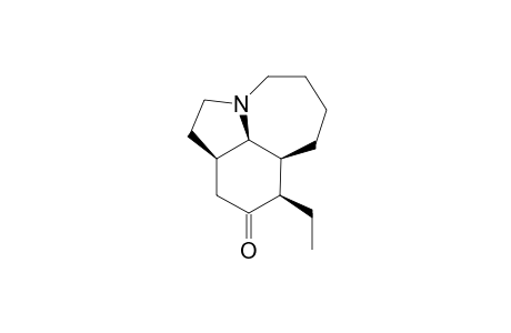 ()-(5S,7aS,10R,10aR)-10-Ethyl-decahydroazepino[3,2,1-hi]indol-9(5H)-one