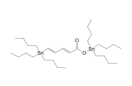 (2E,4E)-Tributylstannyl 5-tributylstannylpenta-2,4-dienoate