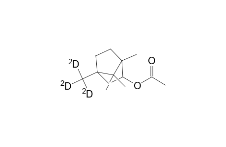 Bicyclo[2.2.1]heptan-2-ol, 1,7,7-trimethyl-4-(methyl-D3)-, acetate, (1S-exo)-