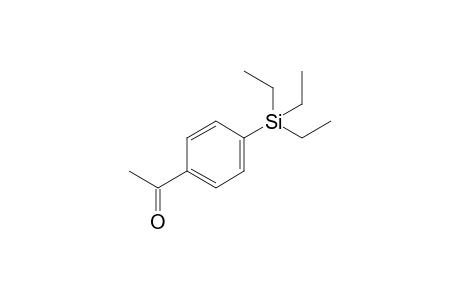 1-(4-(triethylsilyl)phenyl)ethan-1-one