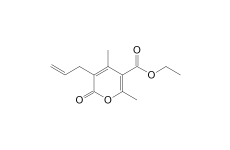 Ethyl 3-allyl-4,6-dimethyl-2-oxo-2H-pyran-5-carboxylate