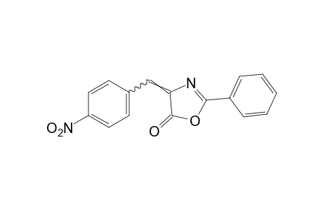 4-(p-nitrobenzylidene)-2-phenyl-2-oxazolin-5-one