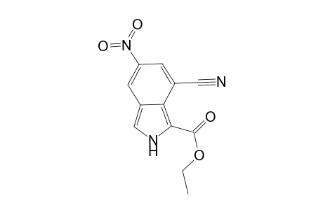 7-cyano-5-nitro-2H-isoindole-1-carboxylic acid ethyl ester
