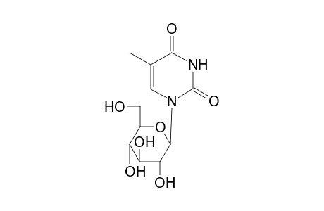1-[6-(hydroxymethyl)-3,4,5-tris(oxidanyl)oxan-2-yl]-5-methyl-pyrimidine-2,4-dione