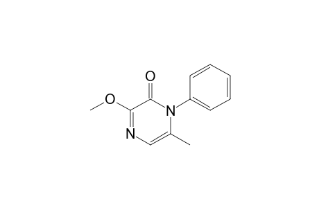 3-Methoxy-6-methyl-1-phenyl-2(1H)-pyrazinone