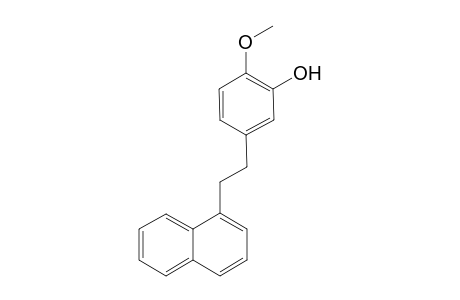 1-[3"-Nydroxy-4"-methoxyphenyl]ethyl}naphthalene