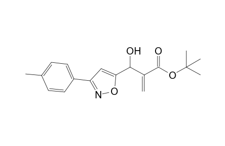 tert-Butyl 3-[3-(4-Methylphenyl)isoxazol-5-yl]-3-hydroxy-2-methylenepropanoate