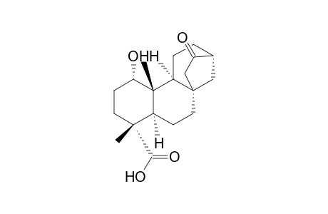 17-Norkauran-18-oic acid, 1-hydroxy-16-oxo-, (1.alpha.,4.alpha.)-
