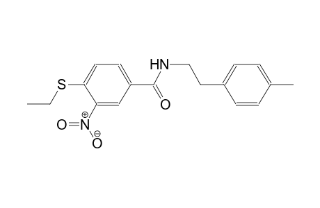 benzamide, 4-(ethylthio)-N-[2-(4-methylphenyl)ethyl]-3-nitro-