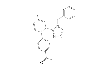 1-{2'-(1-Benzyl-1H-tetrazol-5-yl)-4'-methyl-[1,1'-biphenyl]-4-yl}ethanone