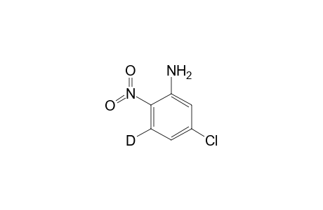2-Amino-4-chloro-6-deuteronitrobenzene