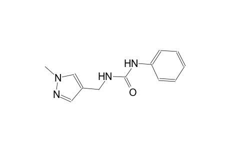 N-[(1-methyl-1H-pyrazol-4-yl)methyl]-N'-phenylurea