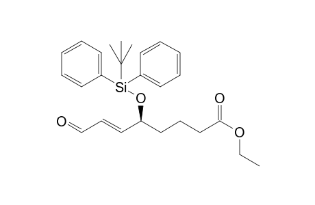 Ethyl (5S,6R)-5-tert-Butyldiphenylsiloxy-8-oxooct-6-enoate