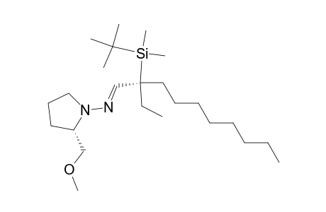 (E)-[(2R)-2-[tert-butyl(dimethyl)silyl]-2-ethyl-decylidene]-[(2S)-2-(methoxymethyl)pyrrolidino]amine