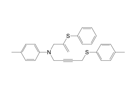Benzenamine, 4-methyl-N-[4-[(4-methylphenyl)thio]-2-butynyl]-N-[2-(phenylthio)-2-propenyl]-