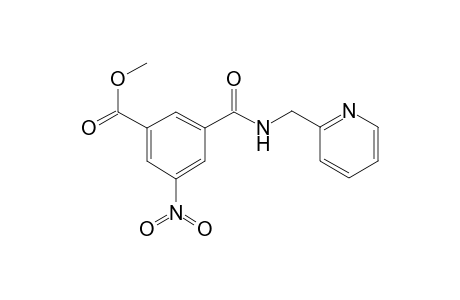 Methyl 3-nitro-5-([(2-pyridinylmethyl)amino]carbonyl)benzoate