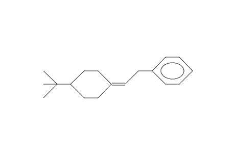 4-tert-Butyl-1-(2-phenyl-ethylidene)-cyclohexane