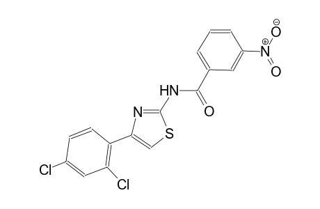 N-[4-(2,4-dichlorophenyl)-1,3-thiazol-2-yl]-3-nitrobenzamide