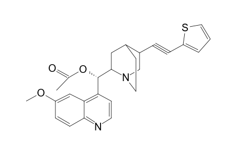 (S)-9-Acetoxy-11-(2-thienyl)-10,11-didehydro-6'-methoxycinchonan