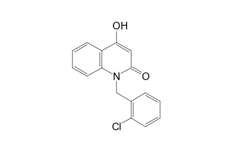 2(1H)-Quinolinone, 1-[(2-chlorophenyl)methyl]-4-hydroxy-