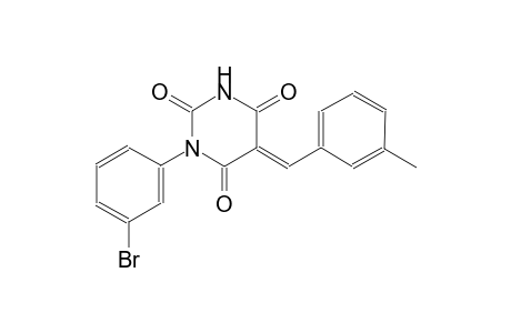 (5E)-1-(3-bromophenyl)-5-(3-methylbenzylidene)-2,4,6(1H,3H,5H)-pyrimidinetrione